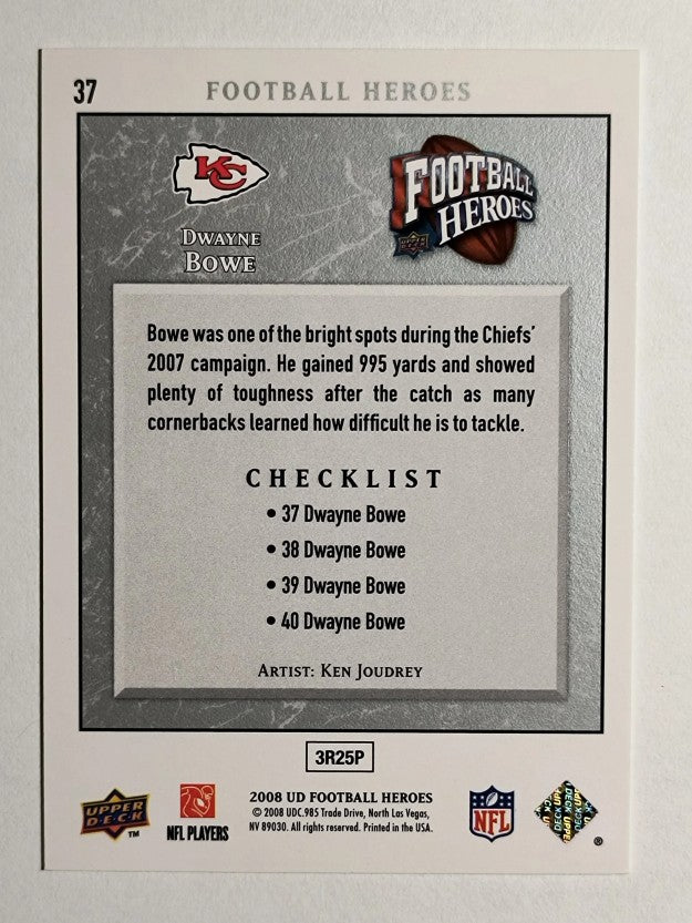 2008 Upper Deck Heroes #37 Dwayne Bowe