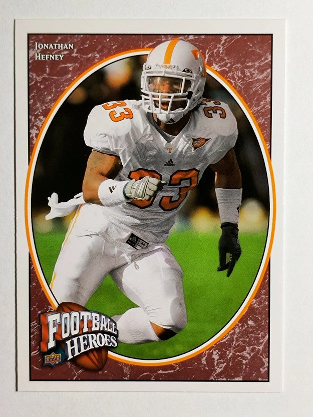 2008 Upper Deck Heroes #162 Jonathan Hefney RC
