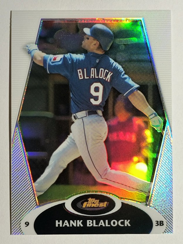 2008 Finest Refractors #111 Hank Blalock