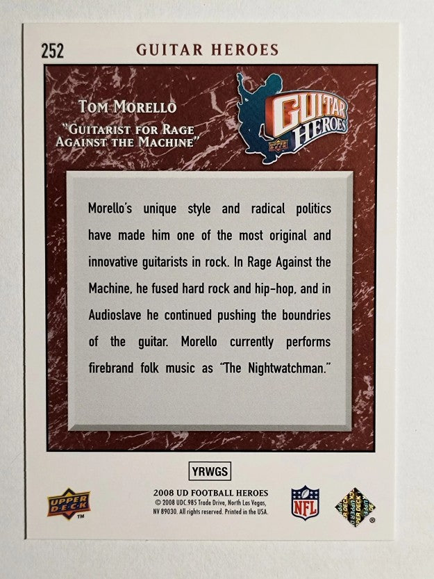 2008 Upper Deck Heroes #252 Tom Morello