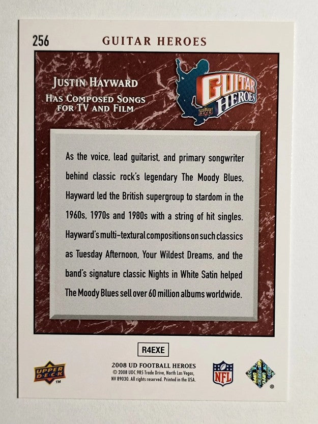 2008 Upper Deck Heroes #256 Justin Hayward