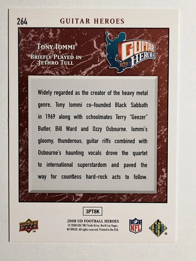 2008 Upper Deck Heroes #264 Tony Iommi