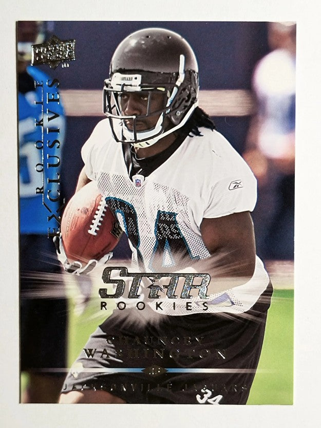 2008 Upper Deck Rookie Exclusives #RE15 Chauncey Washington