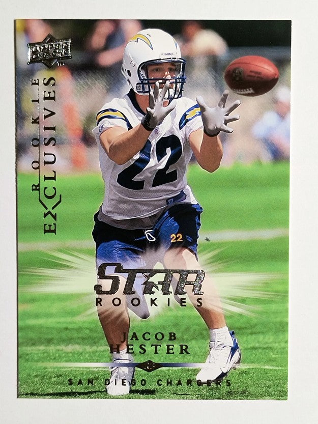2008 Upper Deck Rookie Exclusives #RE16 Jacob Hester