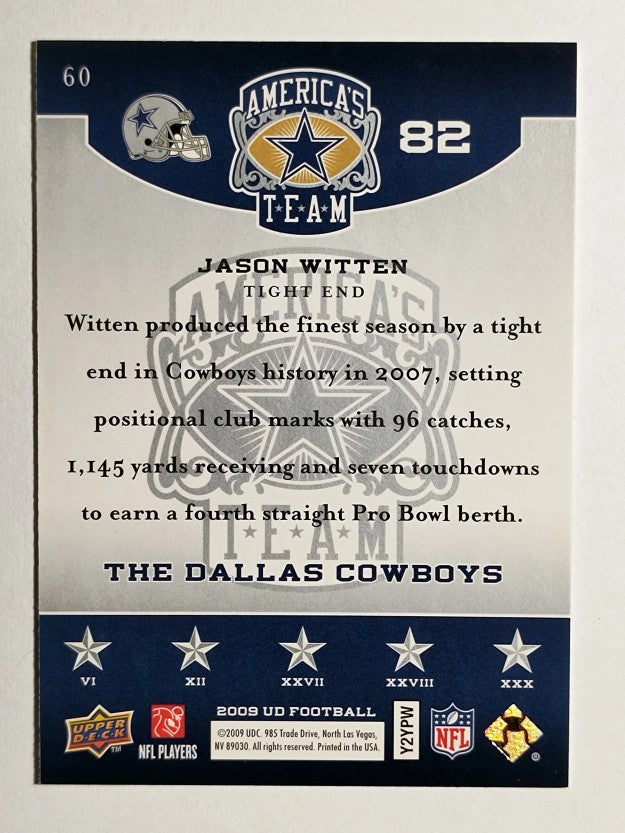 2009 Upper Deck America's Team #60 Jason Witten