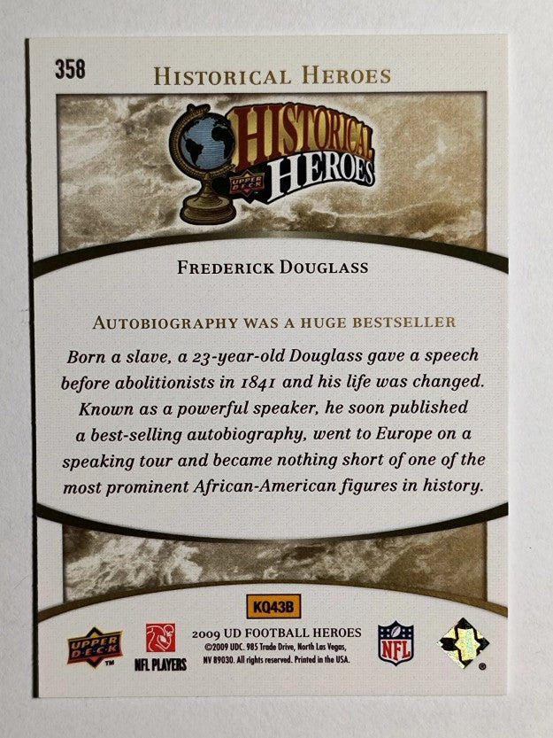 2009 Upper Deck Heroes #358 Frederick Douglass