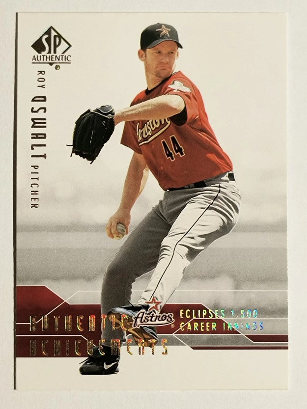 2008 SP Authentic Authentic Achievements #AA19 Roy Oswalt