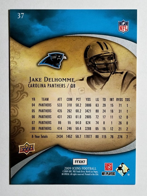 2009 Upper Deck Icons #37 Jake Delhomme