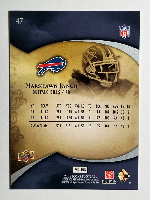 2009 Upper Deck Icons #47 Marshawn Lynch