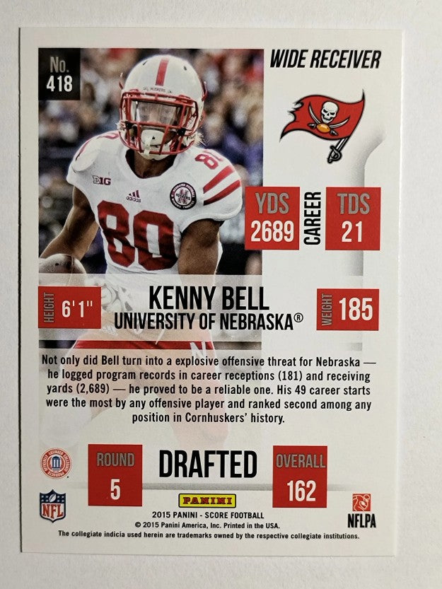 2015 Score #418 Kenny Bell RC
