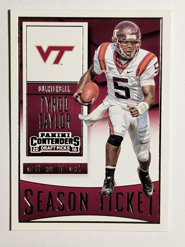 2016 Panini Contenders Draft Picks #98 Tyrod Taylor