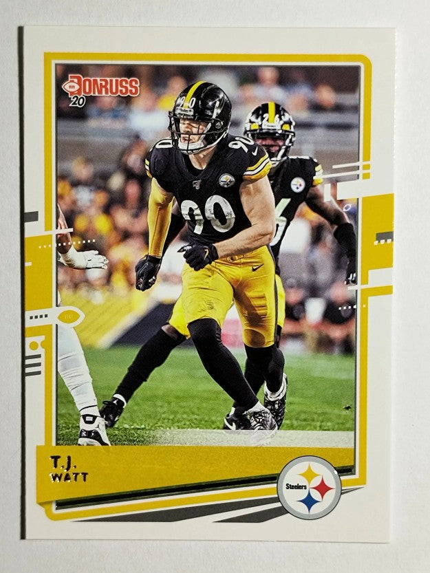 2020 Donruss #220A T.J. Watt