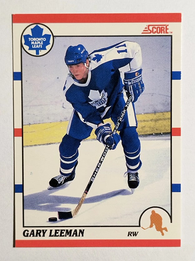 1990-91 Score Canadian #40 Gary Leeman