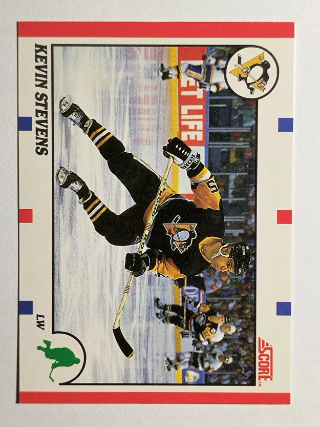 1990-91 Score Canadian #53 Kevin Stevens RC
