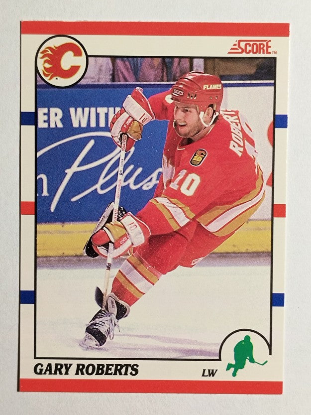 1990-91 Score Canadian #106 Gary Roberts
