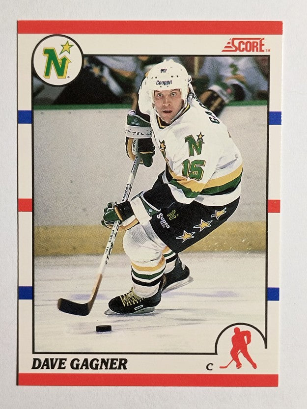 1990-91 Score Canadian #108 Dave Gagner