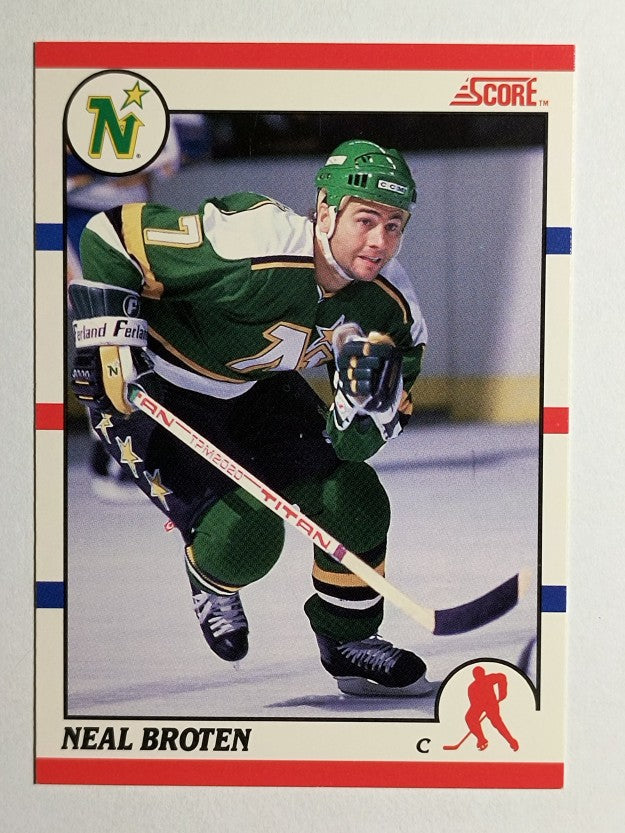 1990-91 Score Canadian #144 Neal Broten