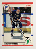 1990-91 Score Canadian #224 Sergio Momesso RC