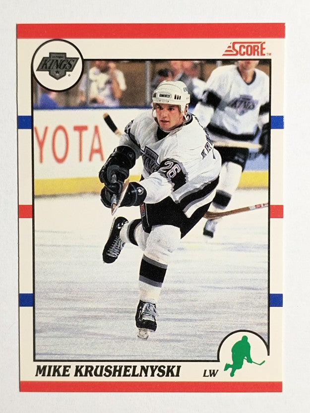 1990-91 Score Canadian #227 Mike Krushelnyski
