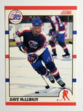 1990-91 Score Canadian #231A Dave McLlwain ERR/Shoots right