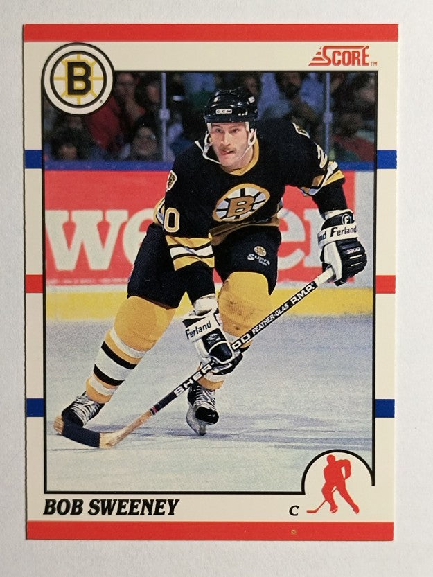 1990-91 Score Canadian #235 Rob Sweeney