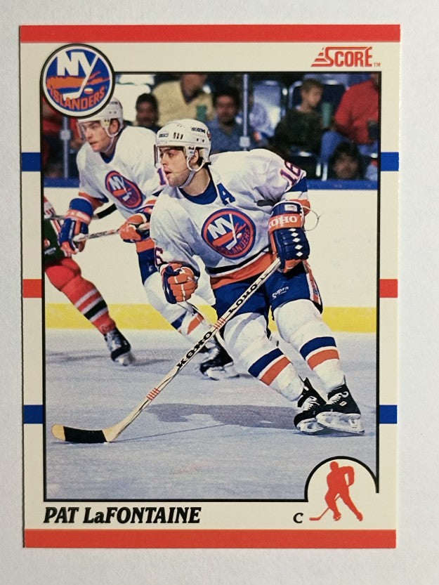 1990-91 Score Canadian #250 Pat LaFontaine