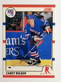 1990-91 Score Canadian #254 Carey Wilson