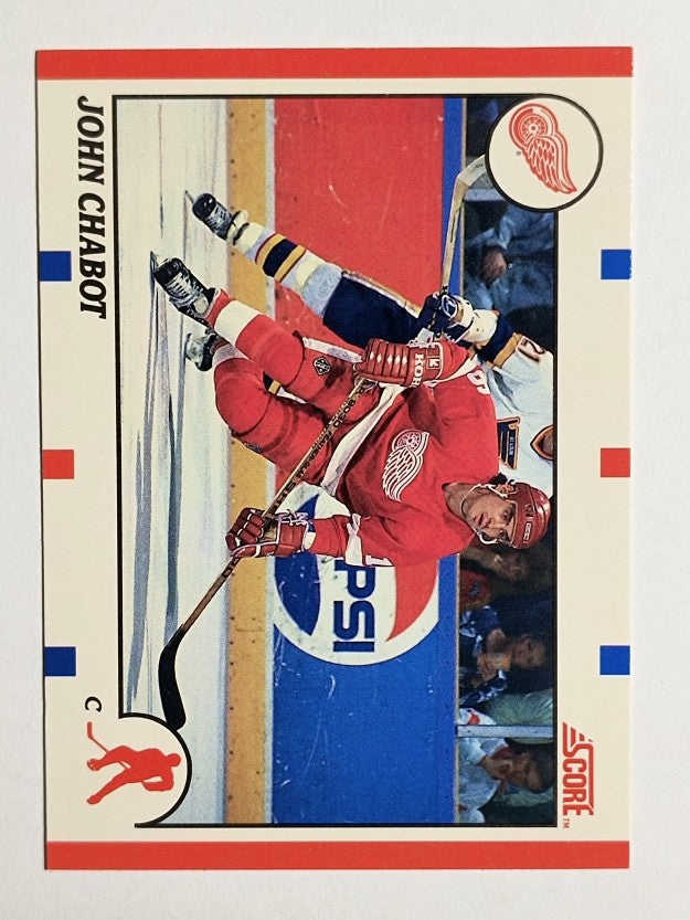 1990-91 Score Canadian #277 John Chabot