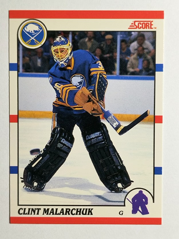 1990-91 Score Canadian #289 Clint Malarchuk