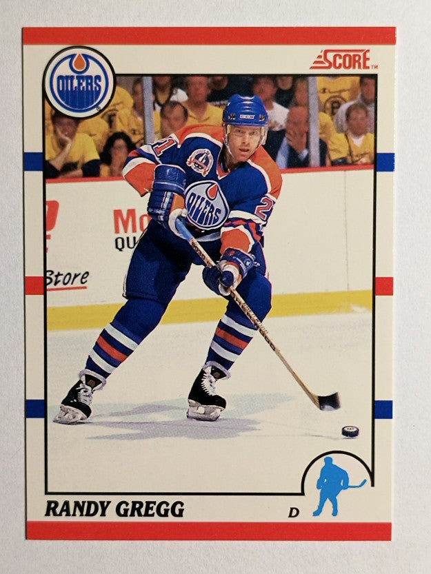1990-91 Score Canadian #306 Randy Gregg