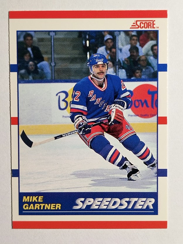 1990-91 Score Canadian #333 Mike Gartner Speed