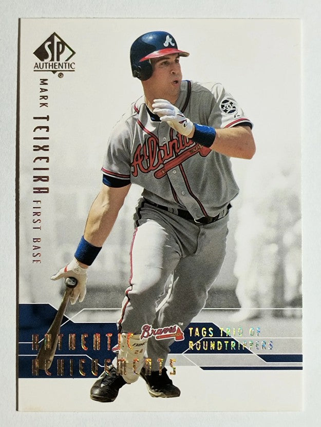 2008 SP Authentic Authentic Achievements #AA47 Mark Teixeira