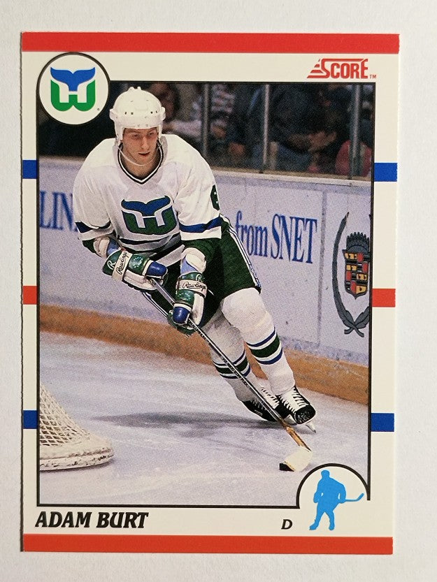 1990-91 Score Canadian #370 Adam Burt RC