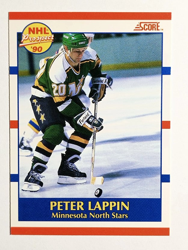 1990-91 Score Canadian #403 Peter Lappin RC