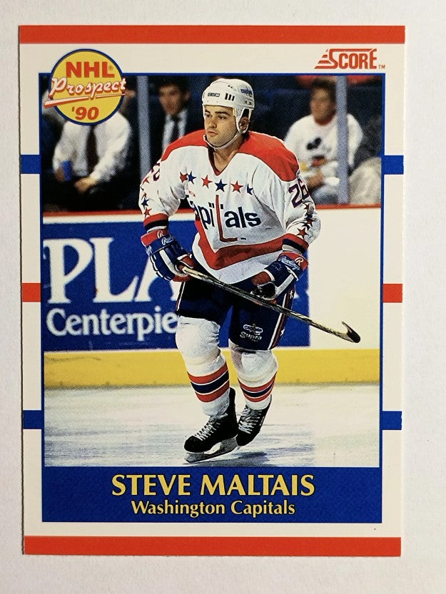 1990-91 Score Canadian #417 Steve Maltais RC