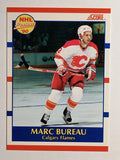 1990-91 Score Canadian #423 Marc Bureau RC