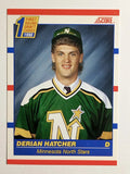 1990-91 Score Canadian #430 Derian Hatcher RC