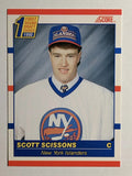 1990-91 Score Canadian #432 Scott Scissons RC