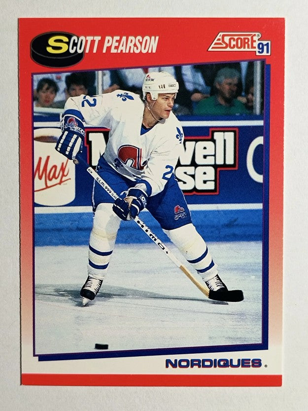 1991-92 Score Canadian Bilingual #138 Scott Pearson