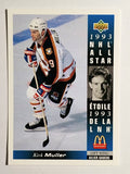 1993-94 McDonald's Upper Deck #20B Kirk Muller COR/Full stick blade showing