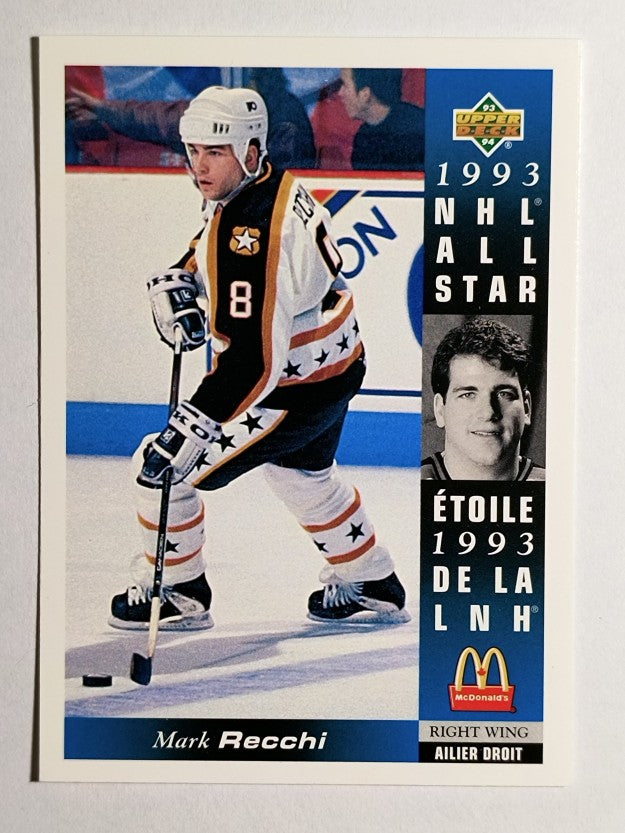 1993-94 McDonald's Upper Deck #22 Mark Recchi