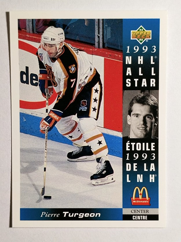 1993-94 McDonald's Upper Deck #27 Pierre Turgeon