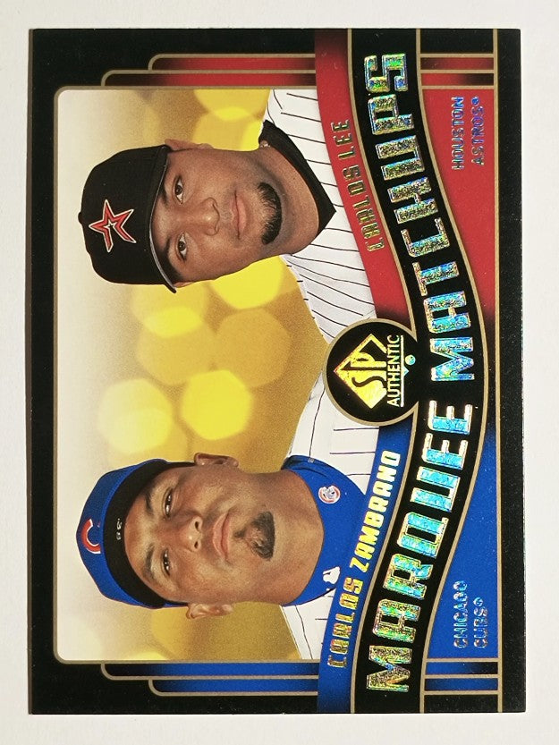 2008 SP Authentic Marquee Matchups #MM13 Carlos Zambrano/Carlos Lee