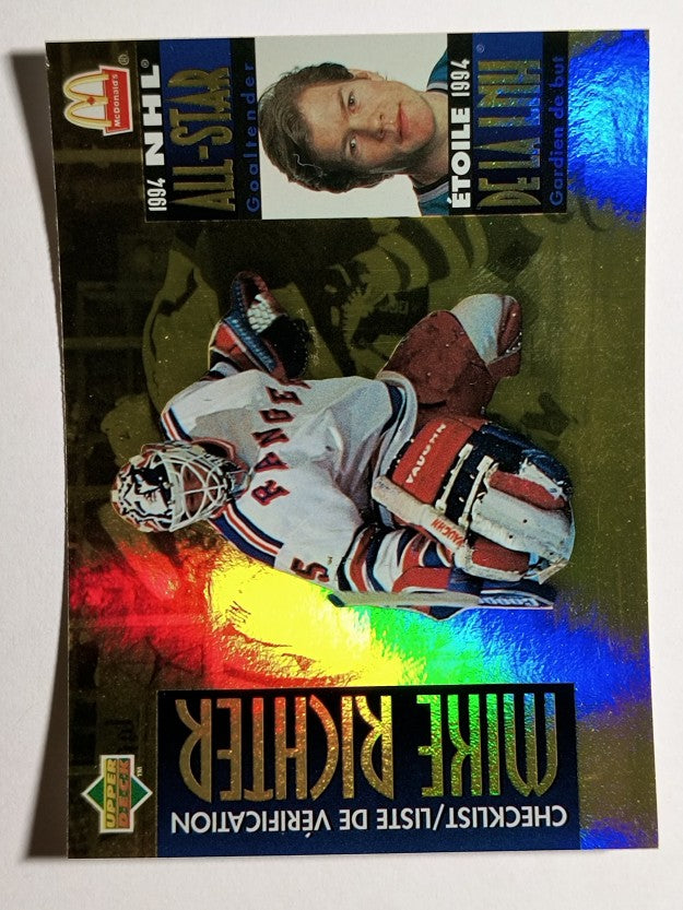 1994-95 McDonald's Upper Deck #NNO Mike Richter CL