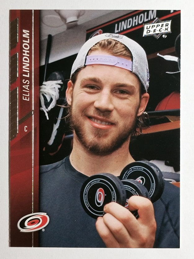 2015-16 Upper Deck #34 Elias Lindholm