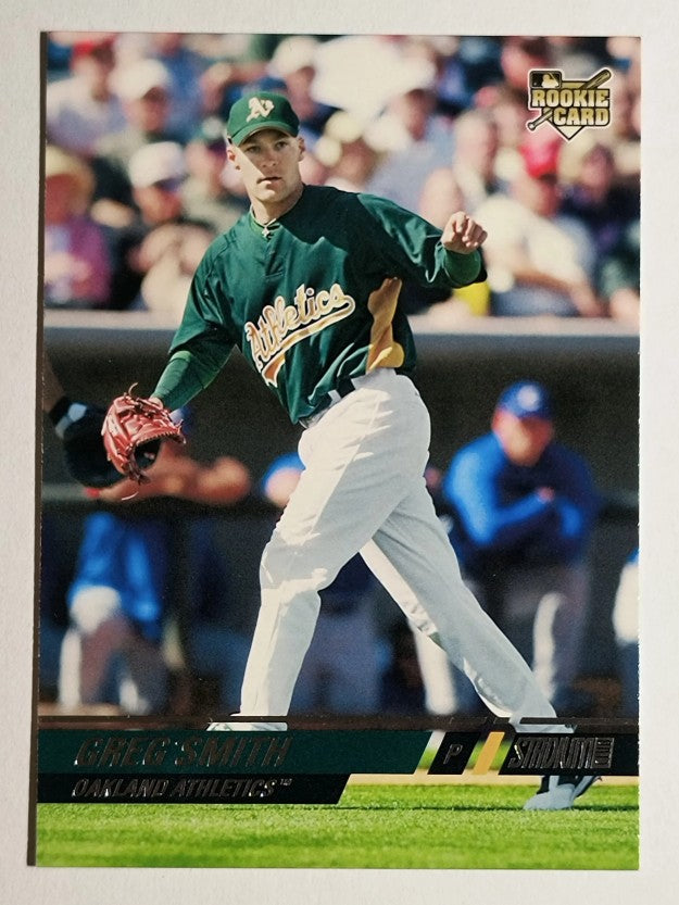 2008 Stadium Club #142a Greg Smith RC