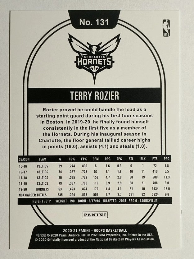 2020-21 Hoops #131 Terry Rozier