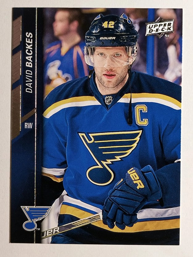2015-16 Upper Deck #159 David Backes