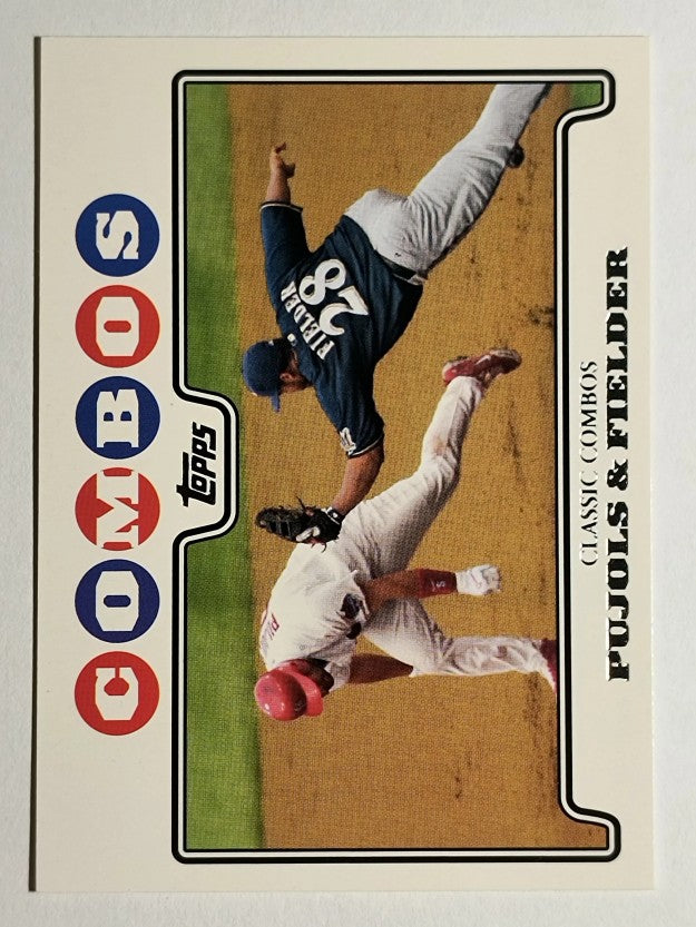 2008 Topps #536 Albert Pujols/Prince Fielder