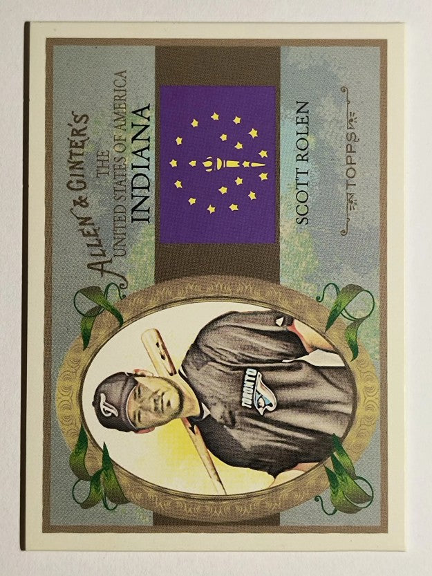 2008 Topps Allen and Ginter United States #US14 Scott Rolen